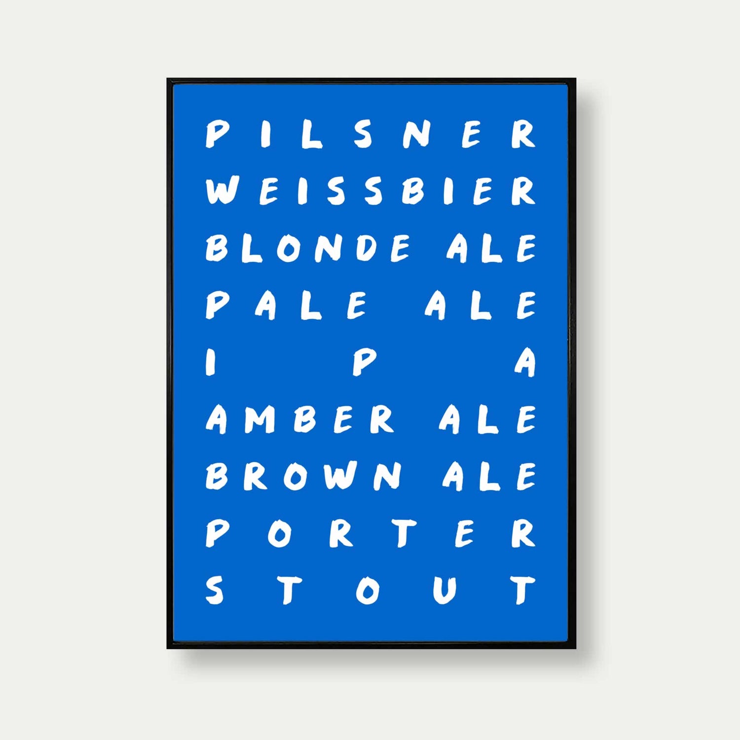 Beer And Ales Art Print