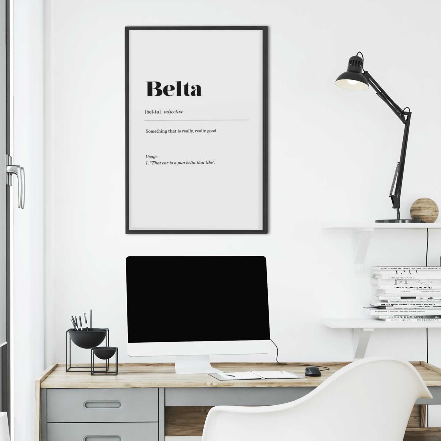 Belta Geordie Definition Poster