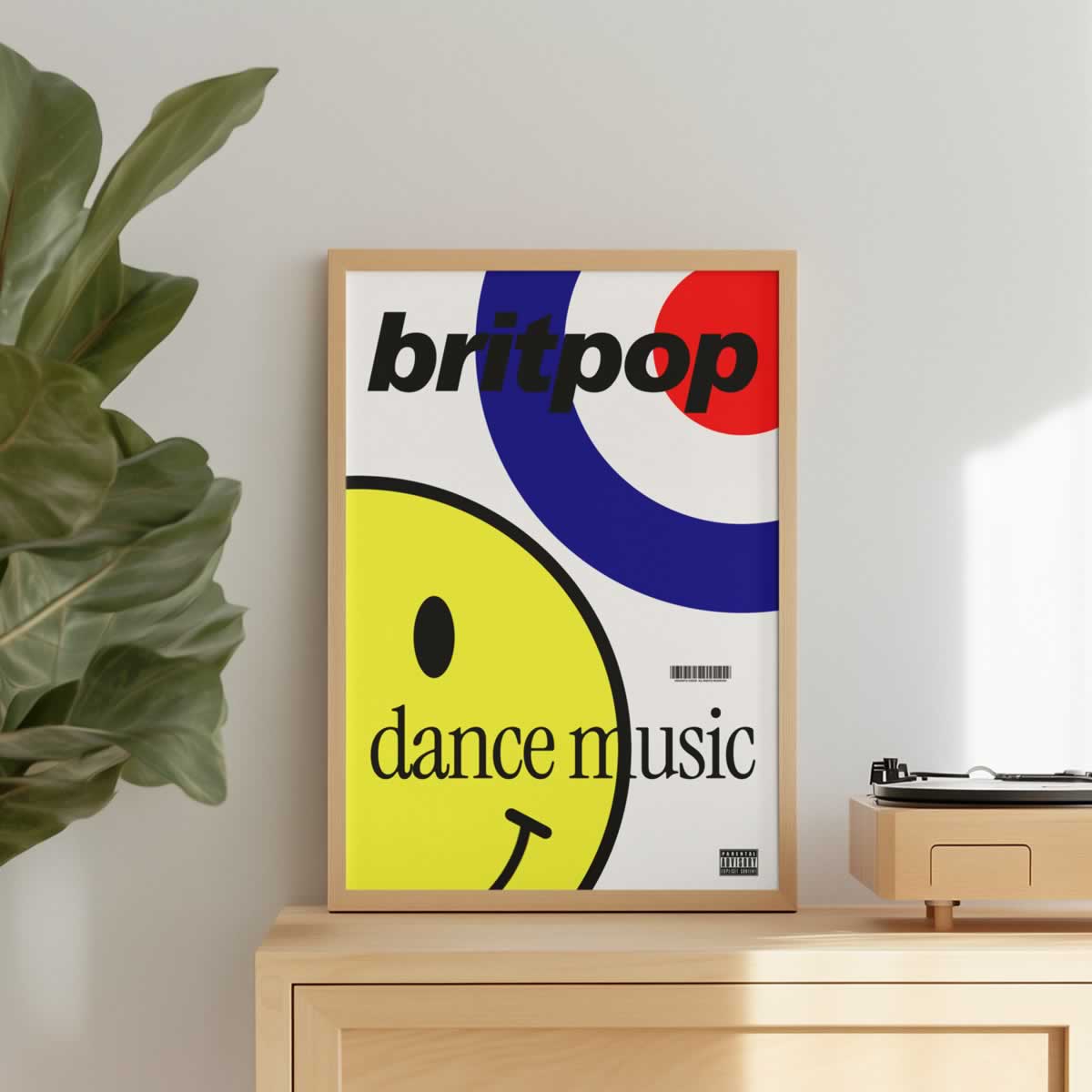 Brit Pop And Dance Music Wall Art