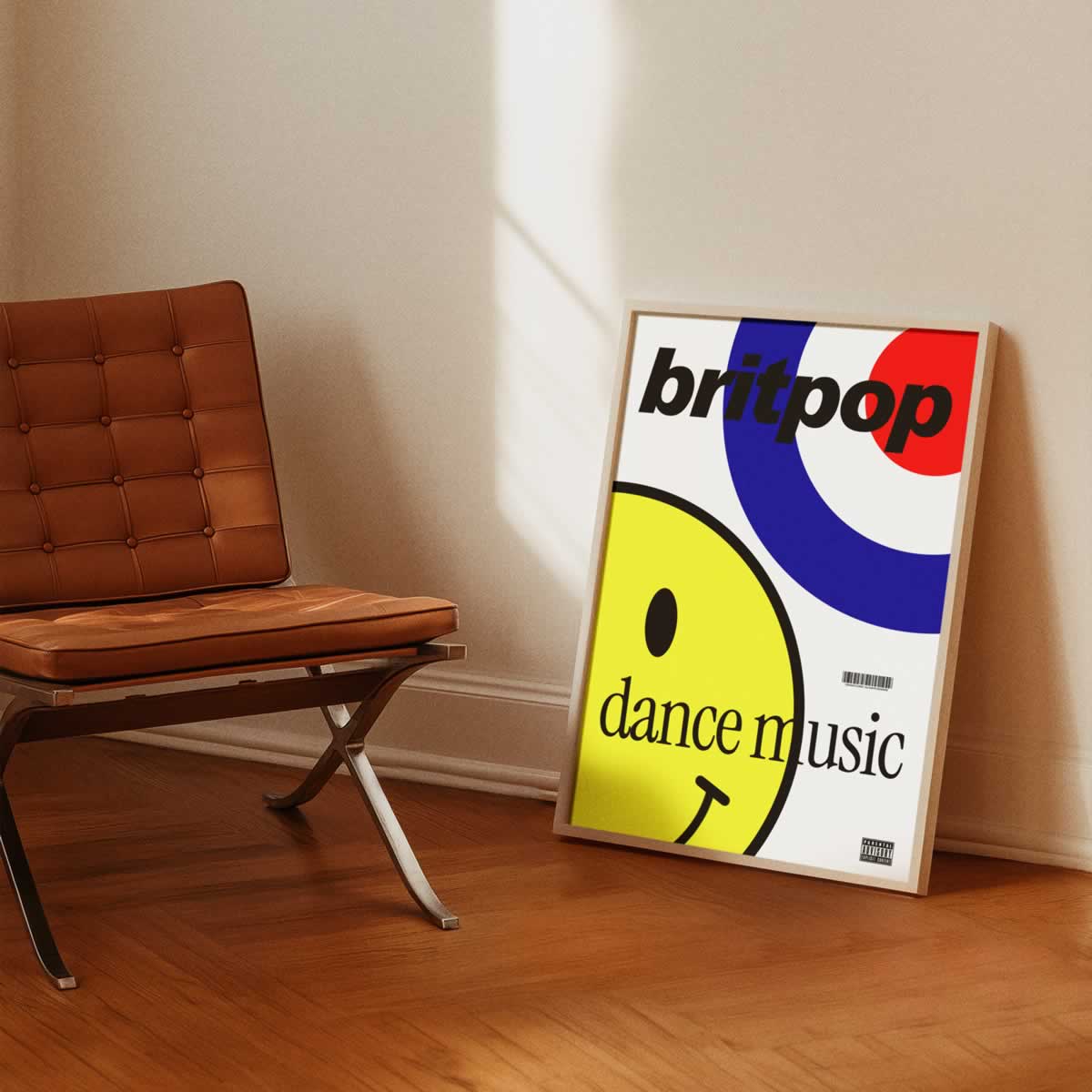 Brit Pop And Dance Music Poster Print