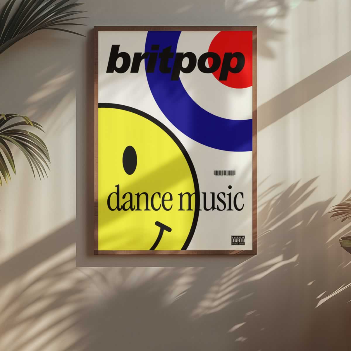 Brit Pop And Dance Music Wall Art Print