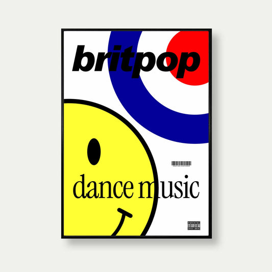 Brit Pop And Dance Music Print