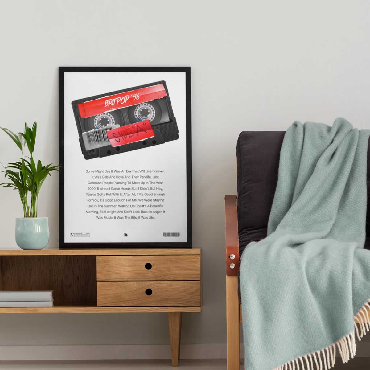 Britpop Music Story Poster