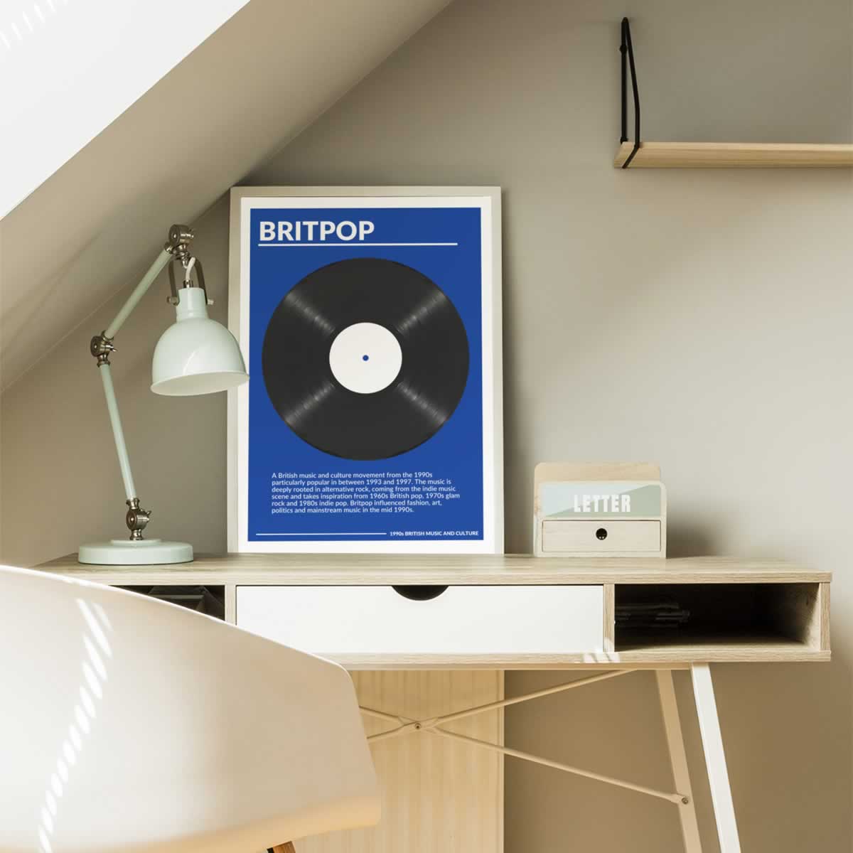 Britpop Vinyl Wall Art