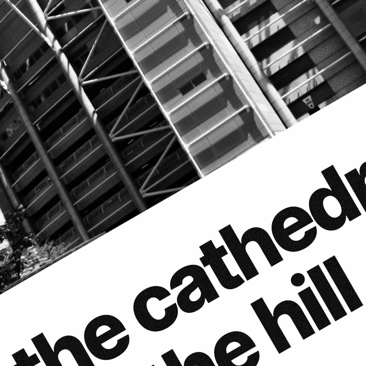 Cathedral On The Hill Newcastle Print Close Up