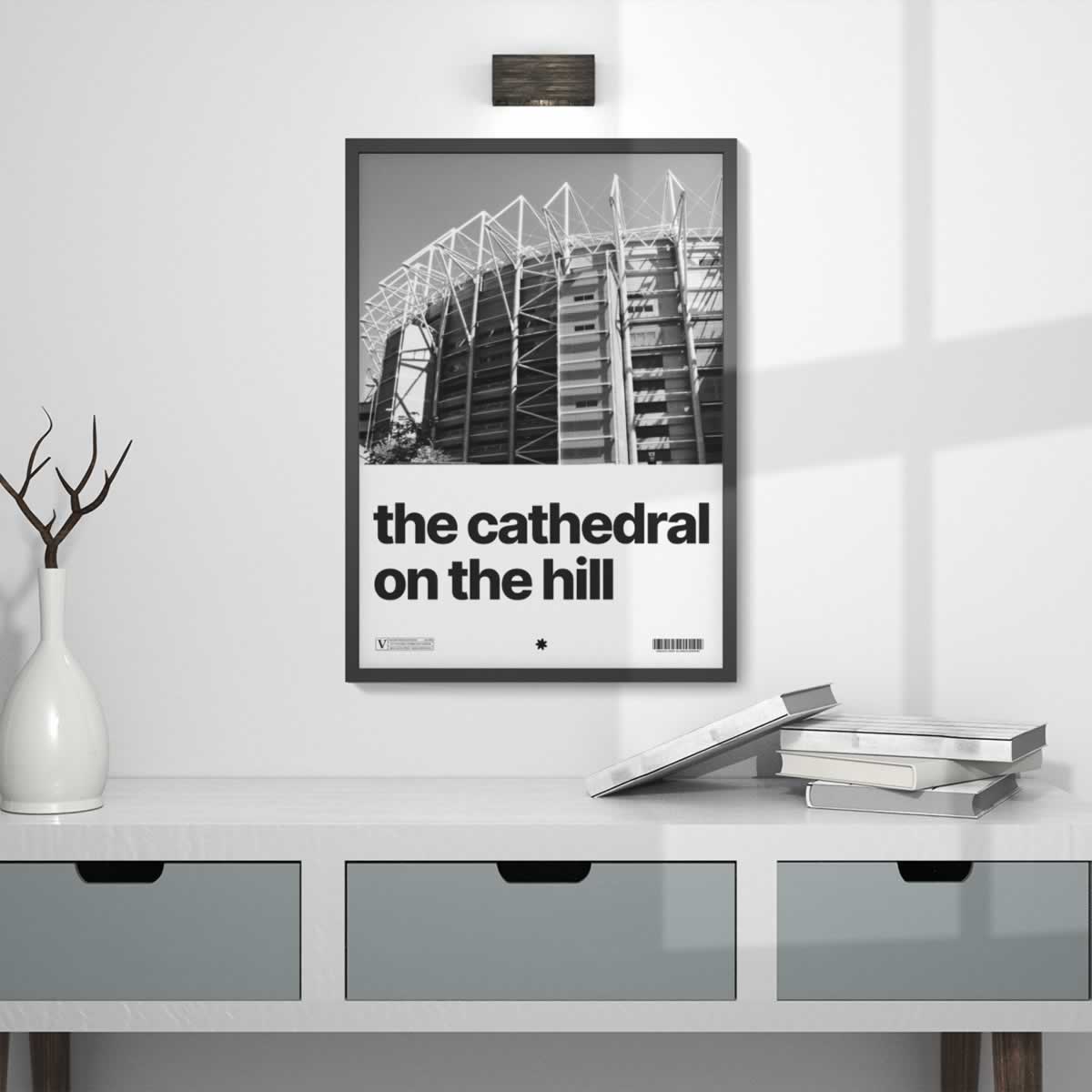 Cathedral On The Hill Wall Art Print