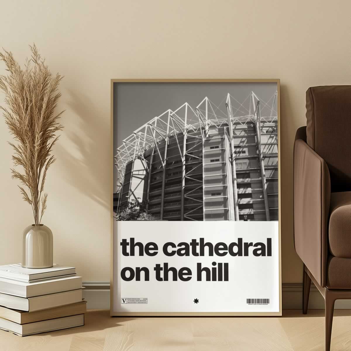 Cathedral On The Hill Newcastle Poster Print