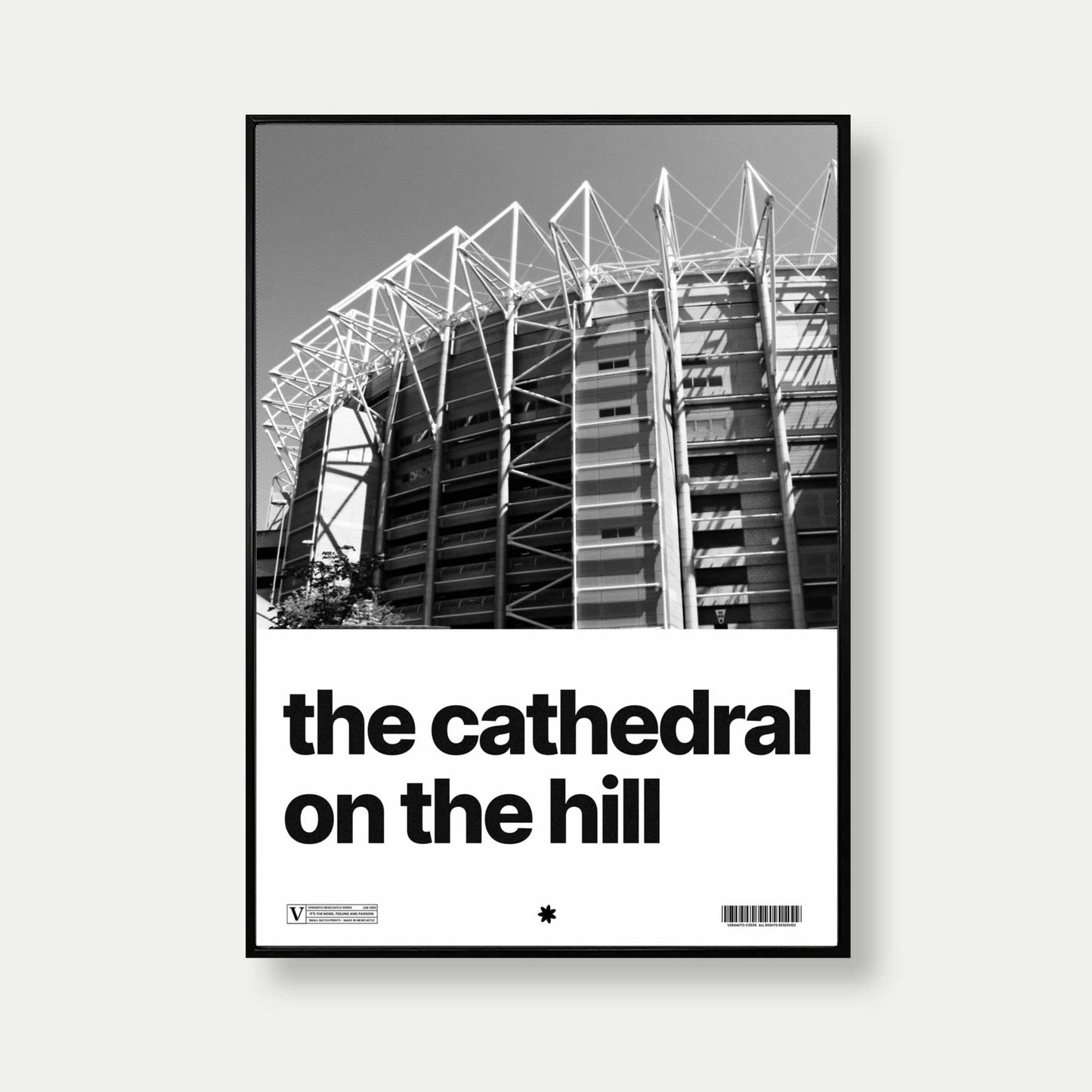 Cathedral On The Hill Newcastle Print