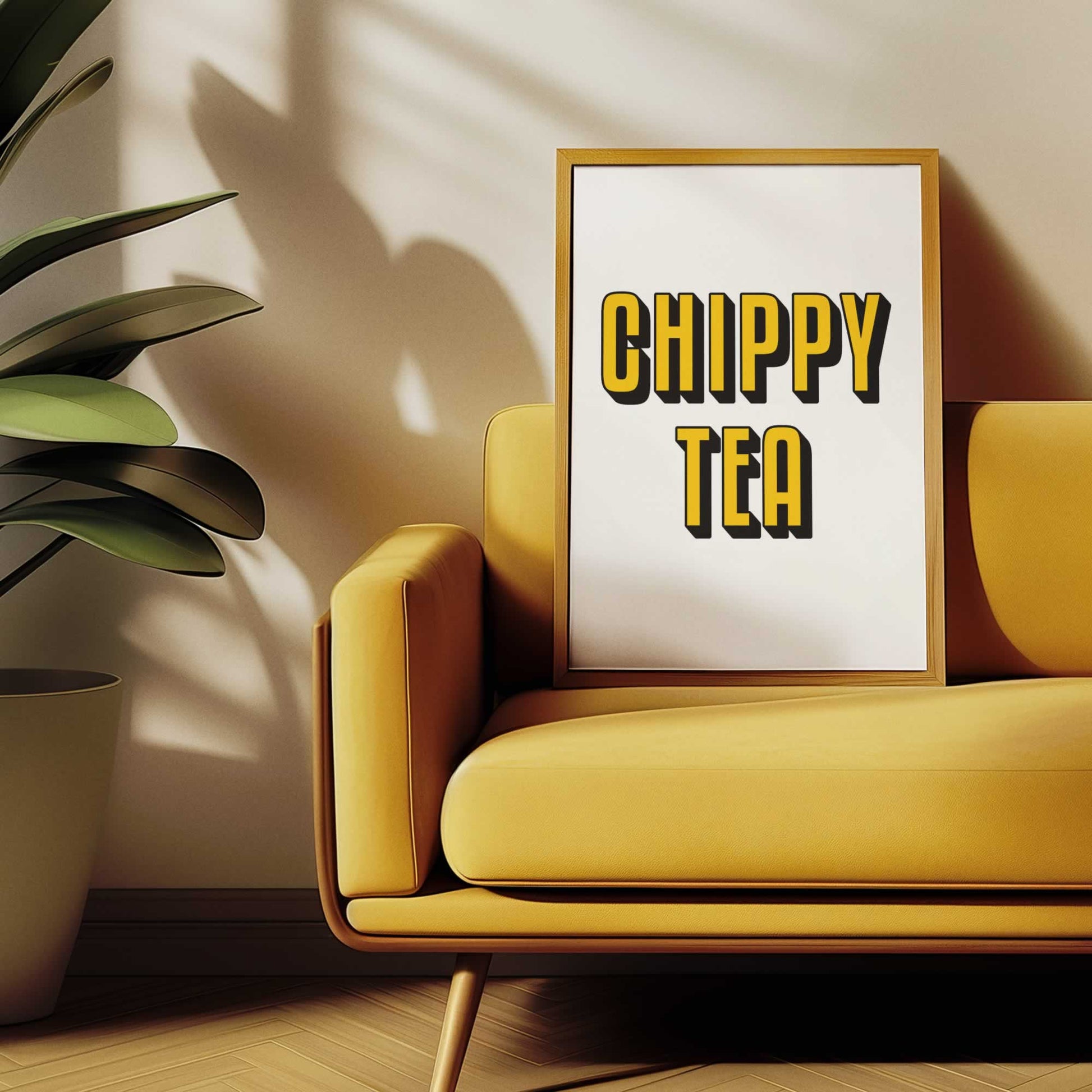 Chippy Tea For Your Wall