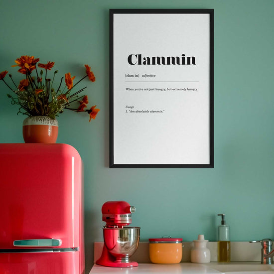 Clammin Geordie Definition Print – Veranito