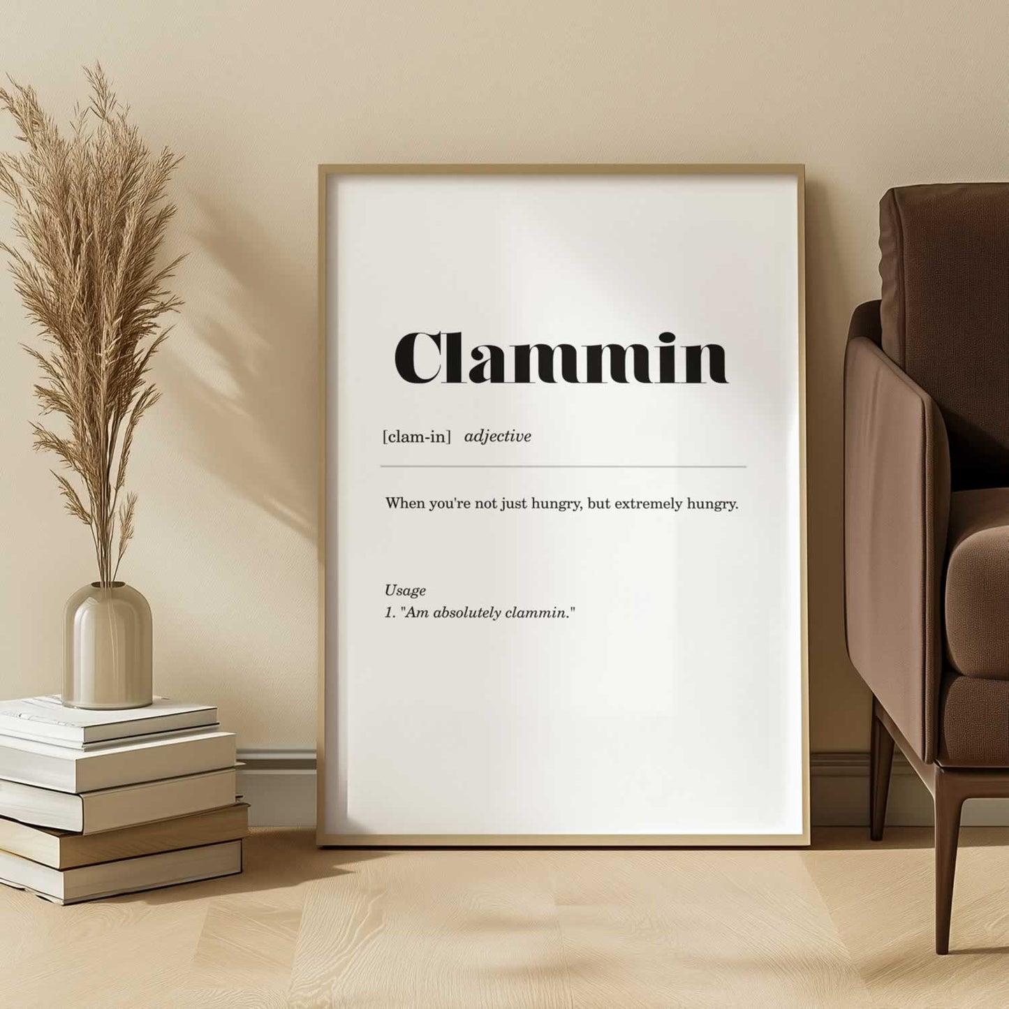 Clammin Geordie Definition Wall Art