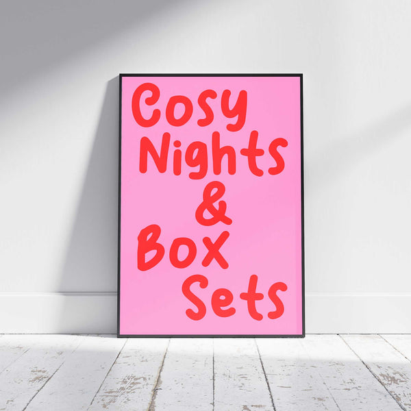Cosy Nights And Box Sets Wall Art