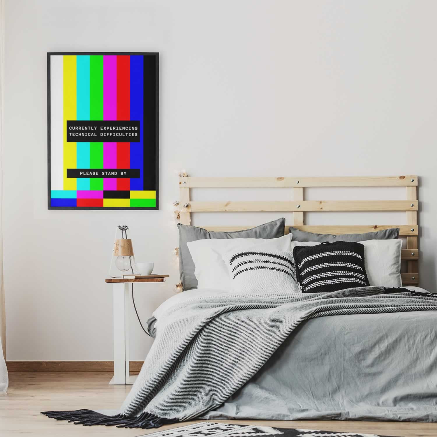Currently Experiencing Technical Diffuculties Print For Bedroom