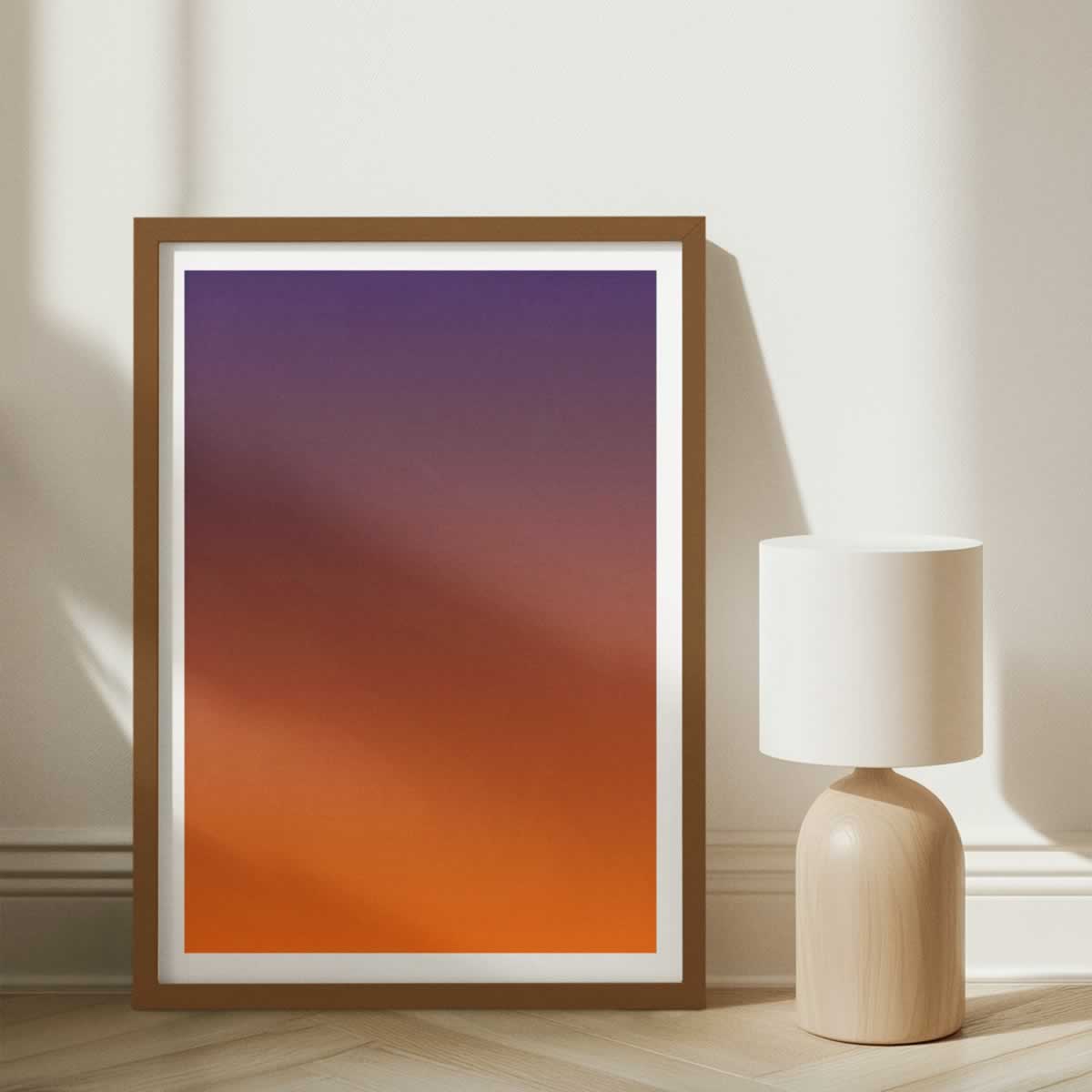 Dusk Gradient Colours Print