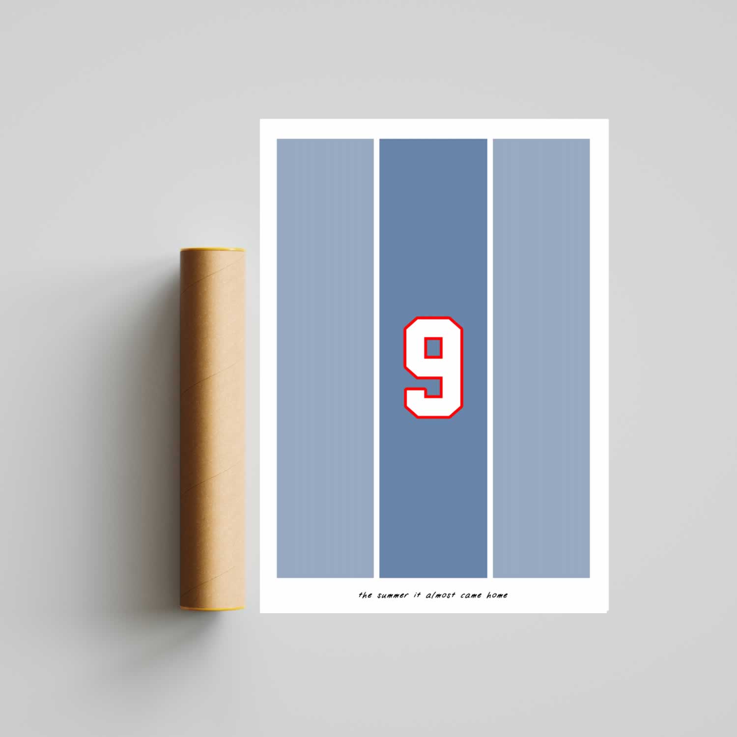 England 96 Summer Of Football Poster