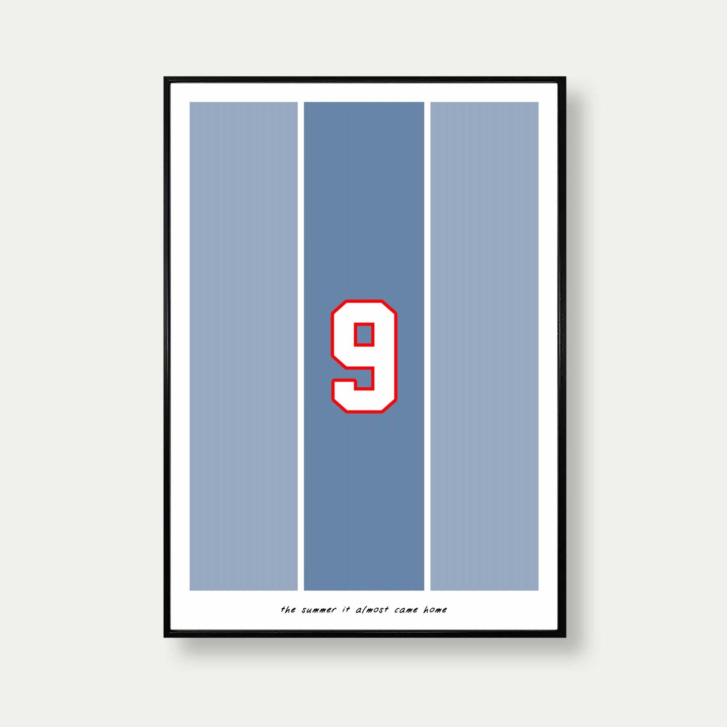 England 96 Summer Of Football Poster