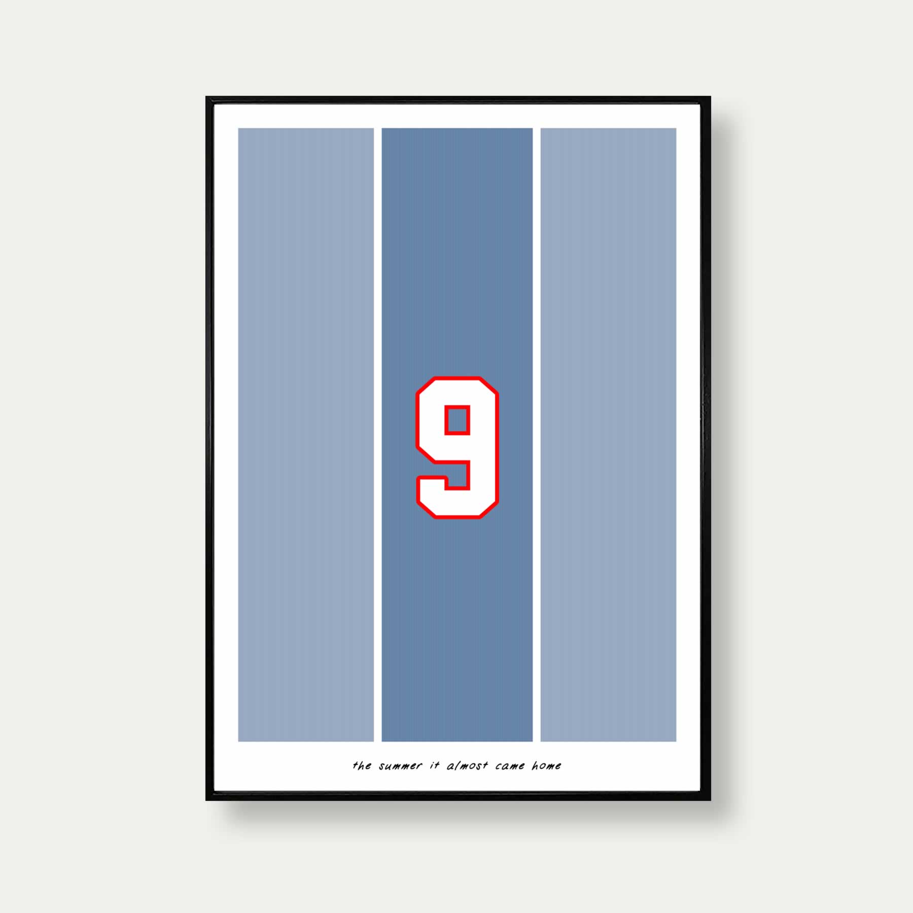 England 96 Summer Of Football Poster