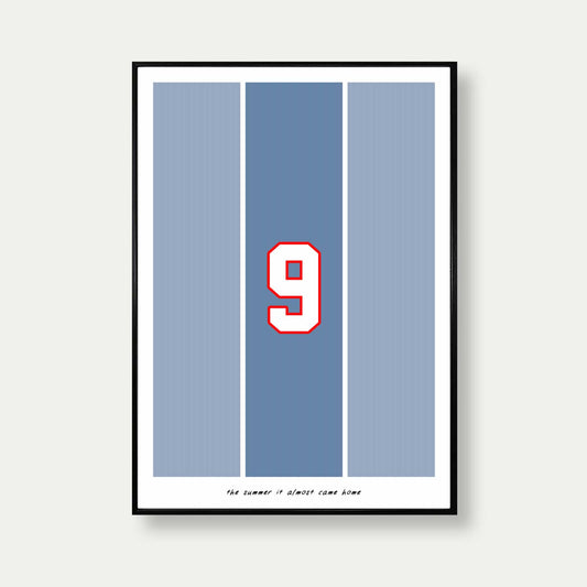 England 96 Summer Of Football Poster