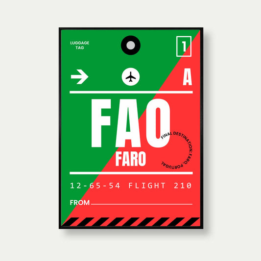 Faro Portugal Poster Print