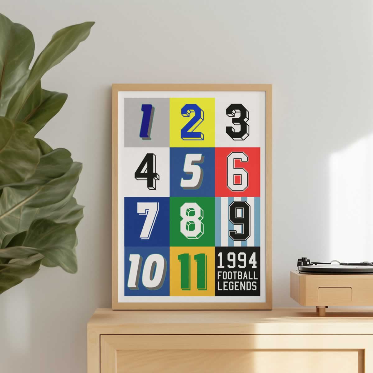 Football Legends 1994 Wall Print