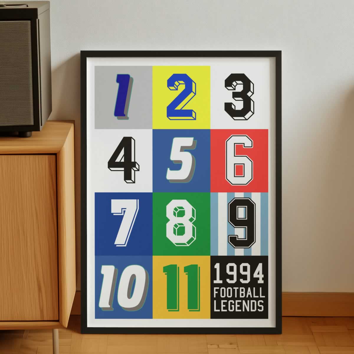 Football Legends 1994 Art Print