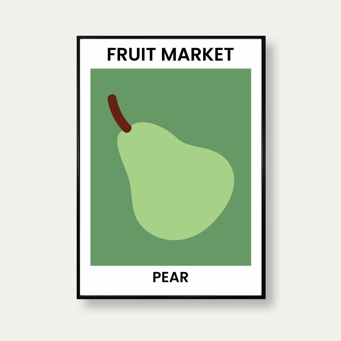 Fruit Market Pear Print