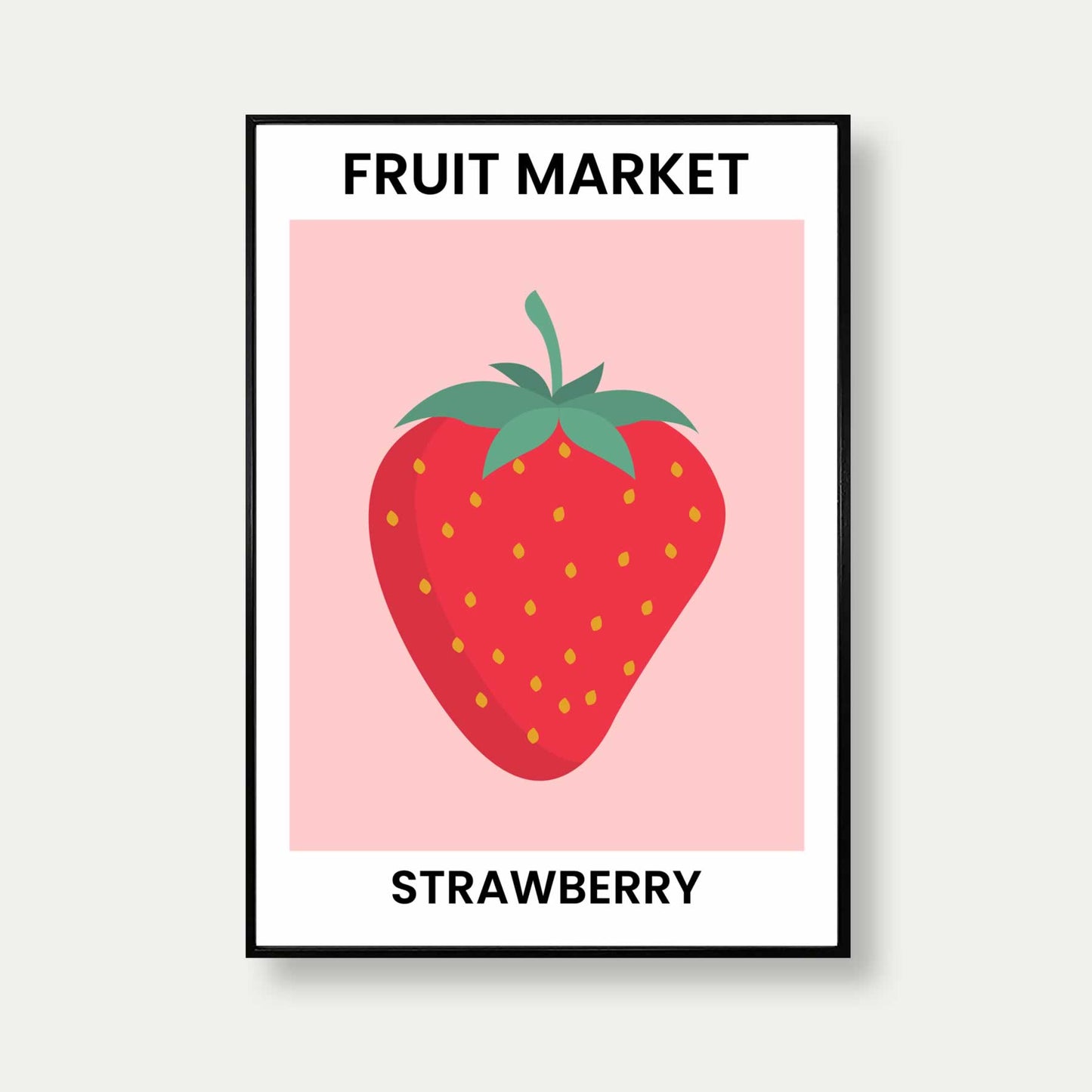 Fruit Market Strawberry Print