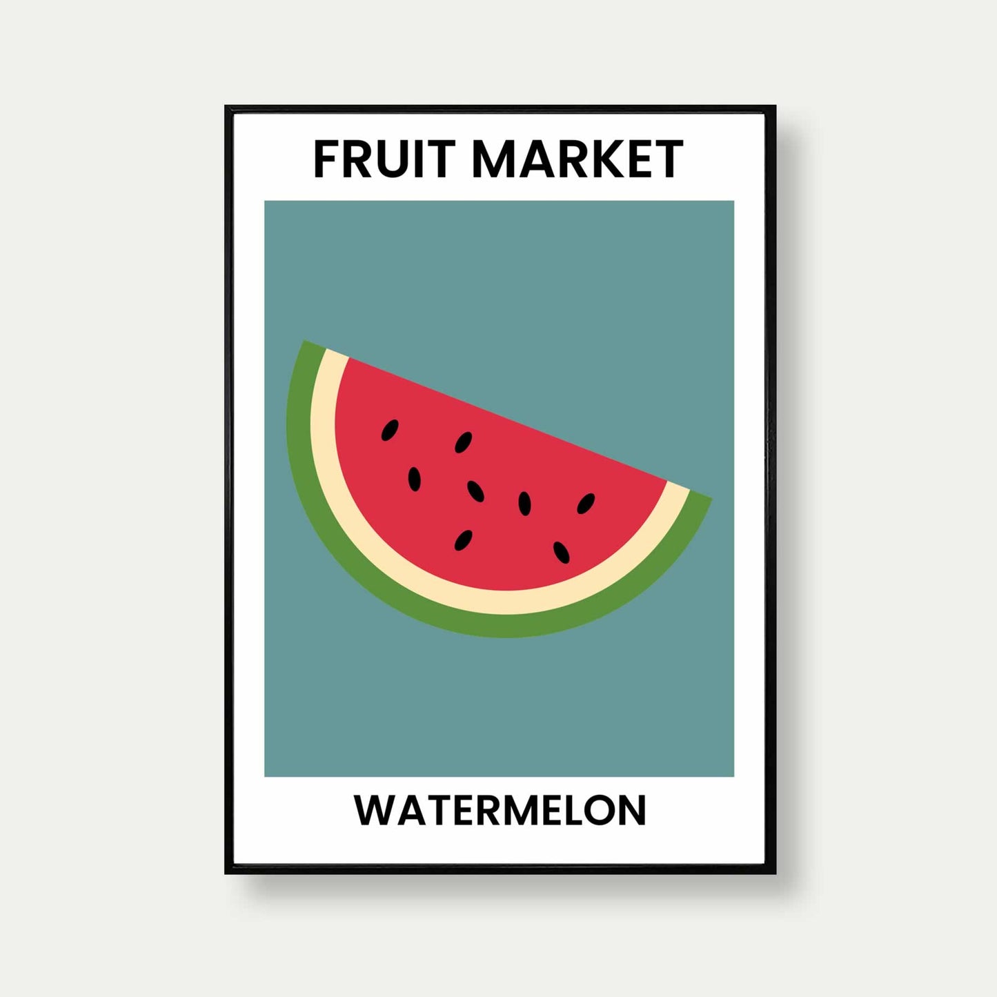 Fruit Market Watermelon Print