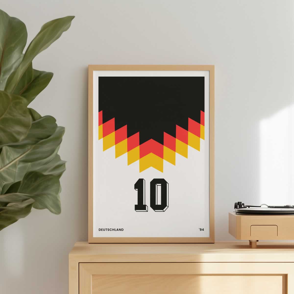 Germany 94 Football Print