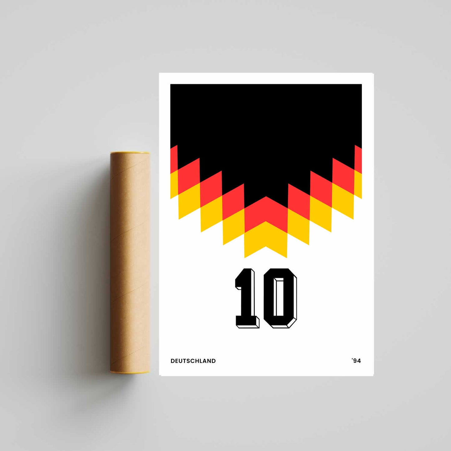 Germany 94 Football Poster