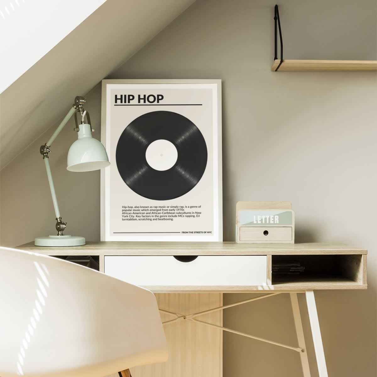 Hip Hop Vinyl Wall Art For The Room