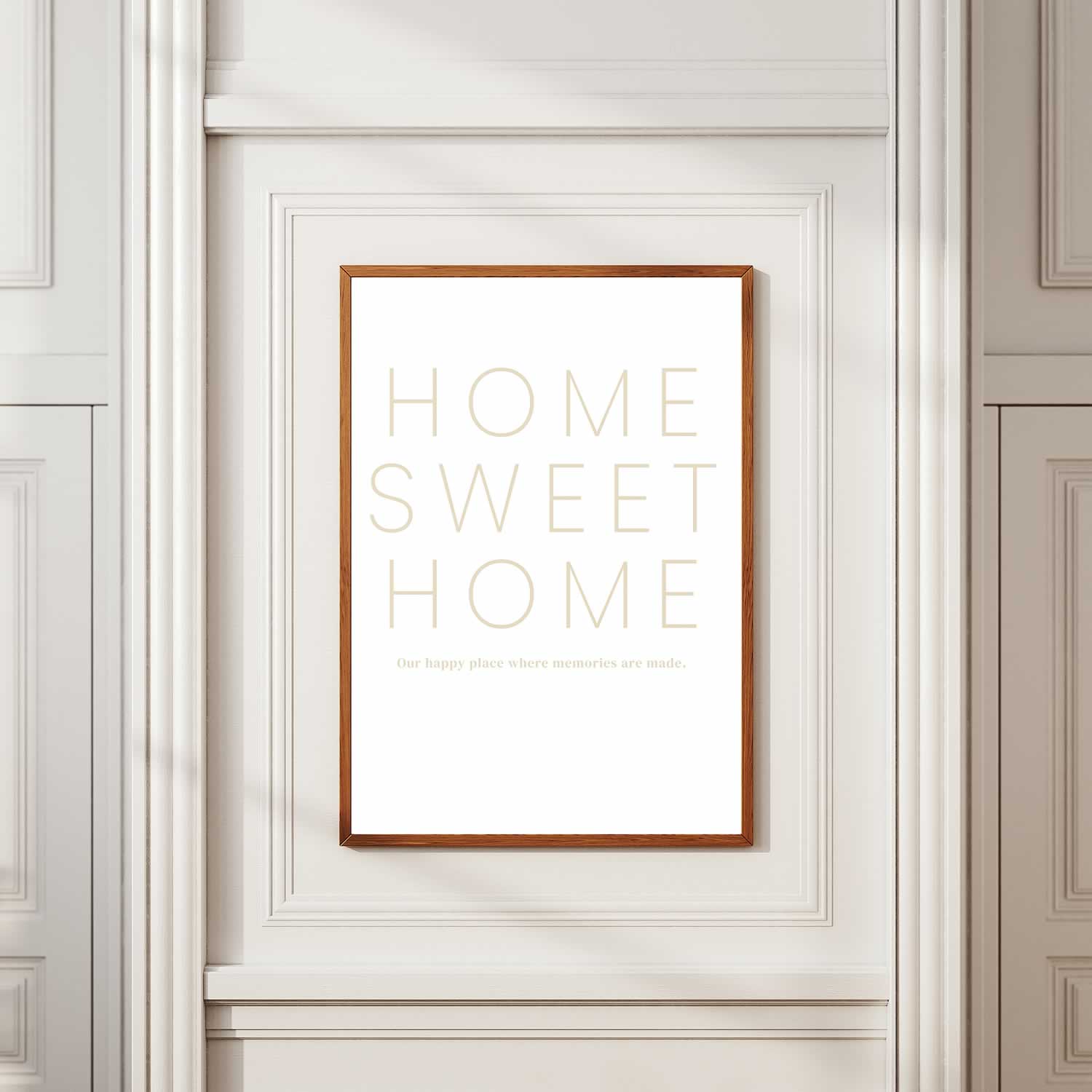 Home Sweet Home Print For Living Room