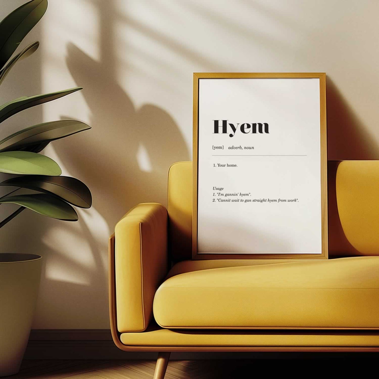 Hyem Geordie Definition Artwork
