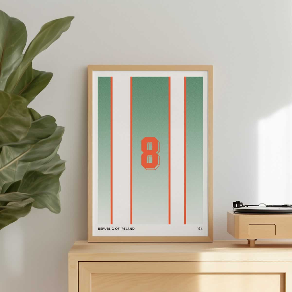 Ireland 94 Retro Football Wall Art