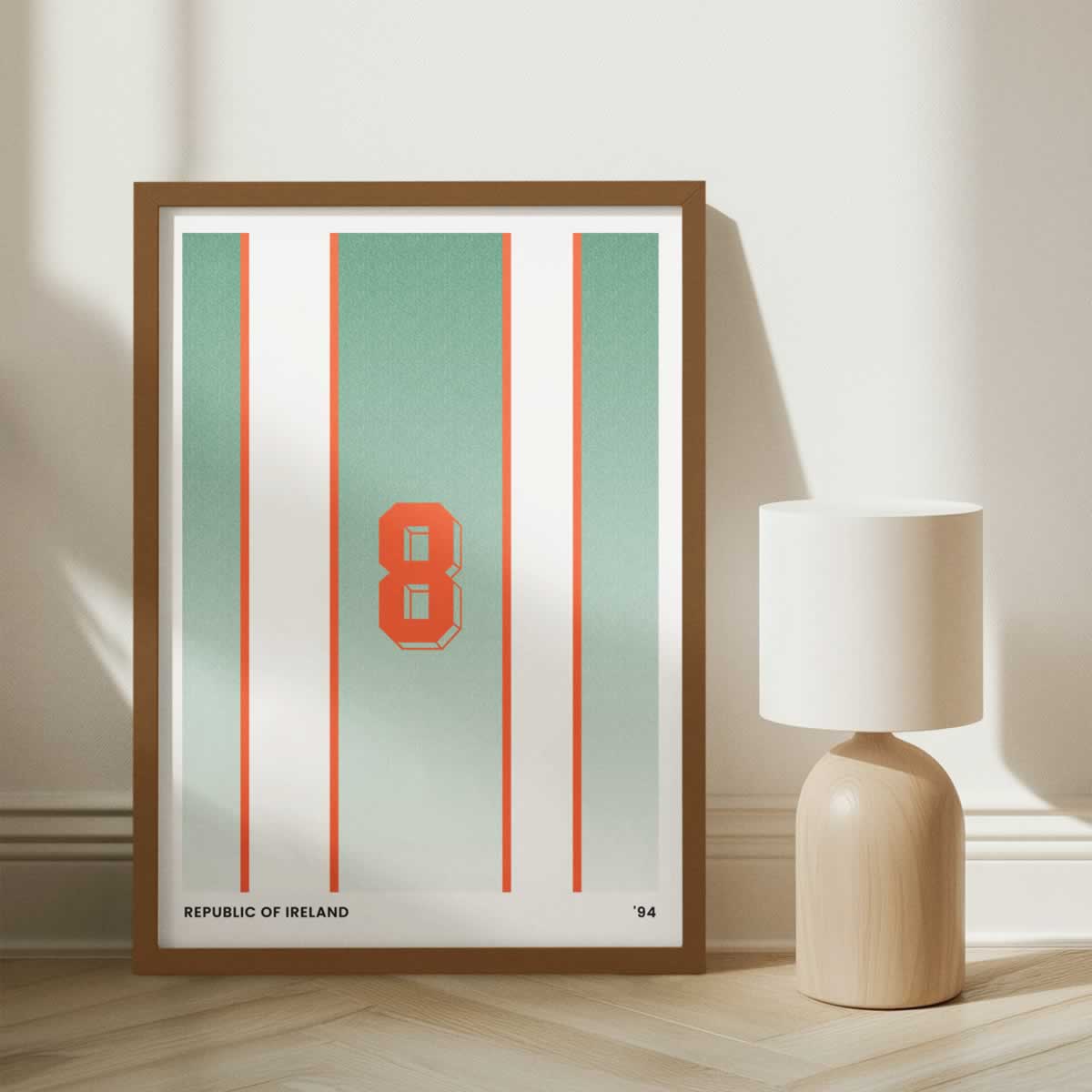 Ireland 94 Retro Football Art Print