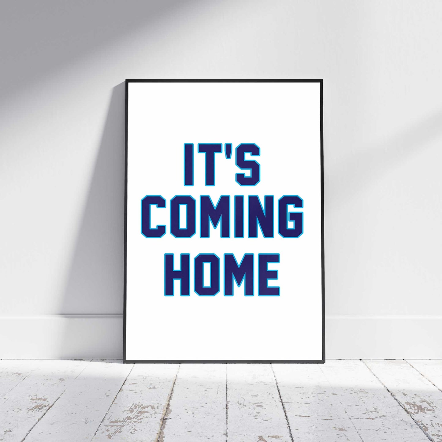 It's Coming Home Football Poster Print