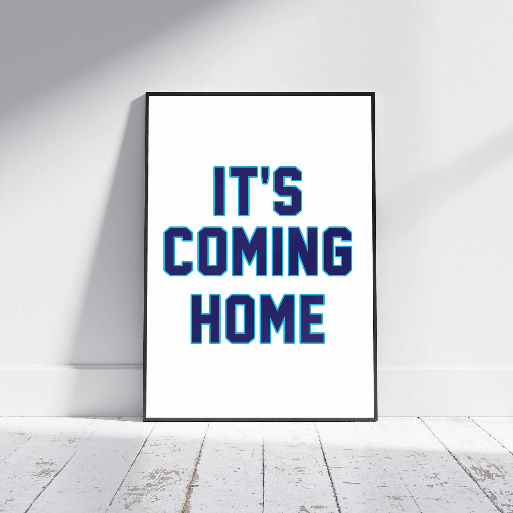 It's Coming Home Football Poster Print