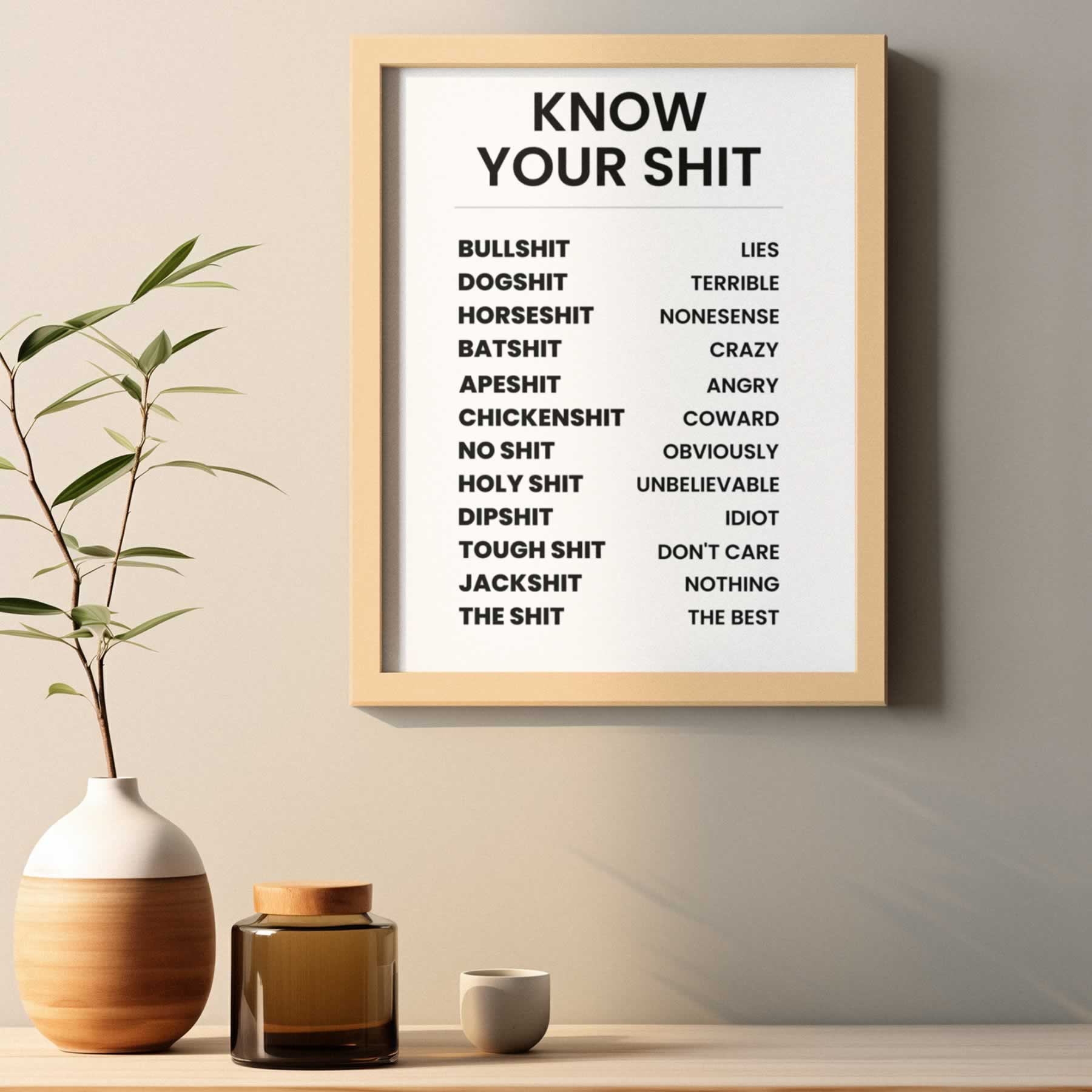 Funny Posters & Prints | Wall Art With Funny Quotes | Veranito