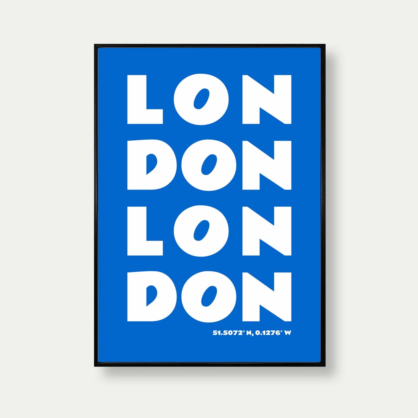 London Bold Travel Print