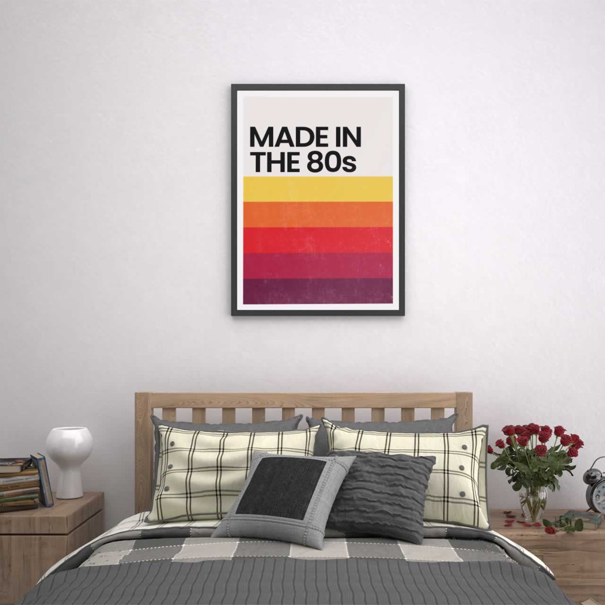 Made In The 80s Retro Print For The Bedroom
