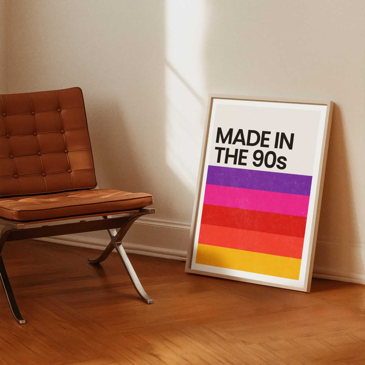 Made In The 90s Poster Print