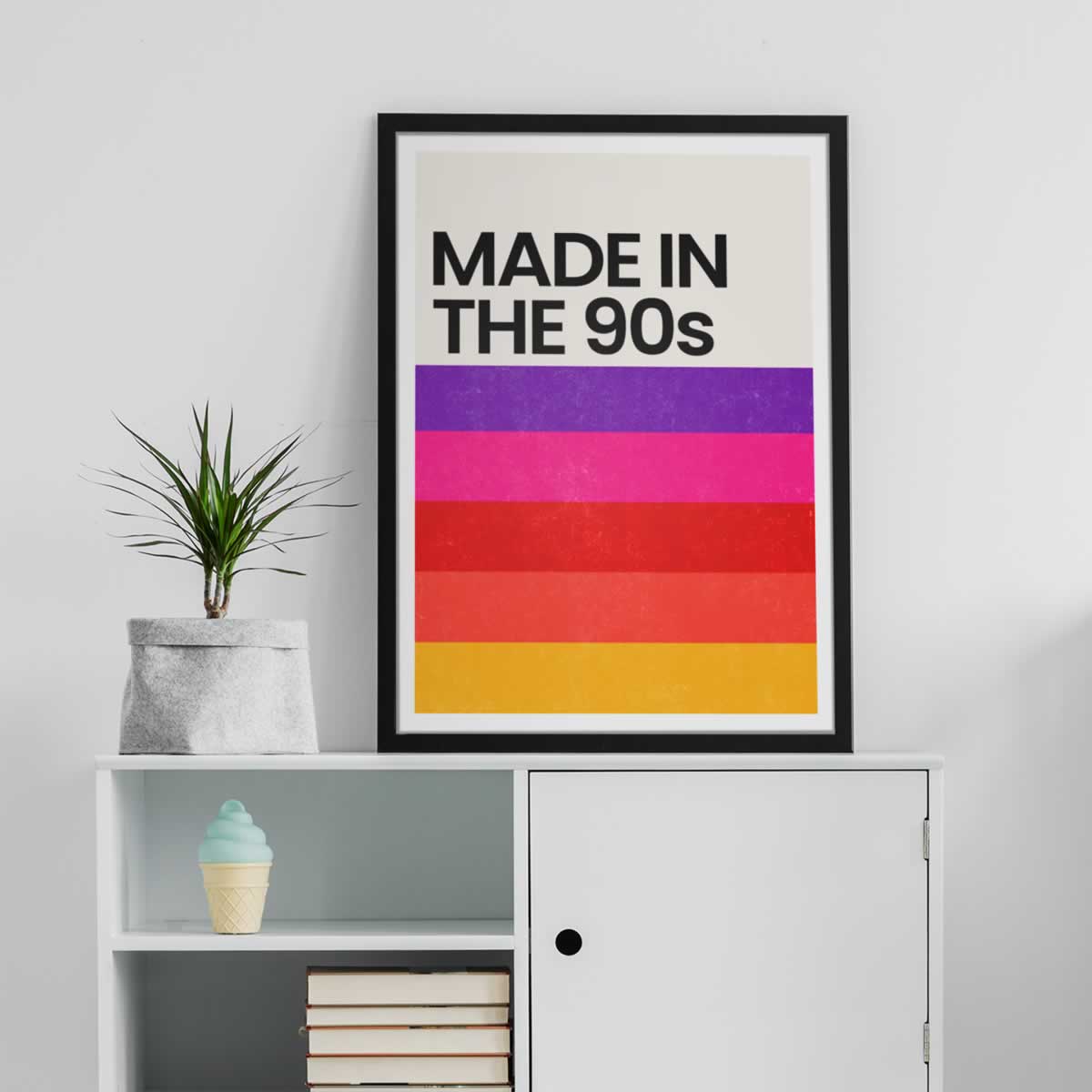 Made In The 90s Retro Wall Art