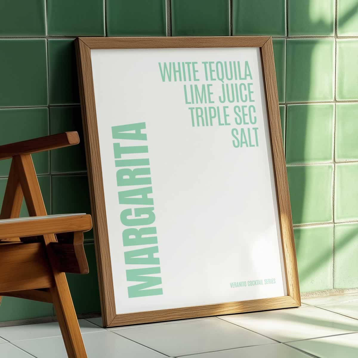 Margarita Cocktail Drink Poster
