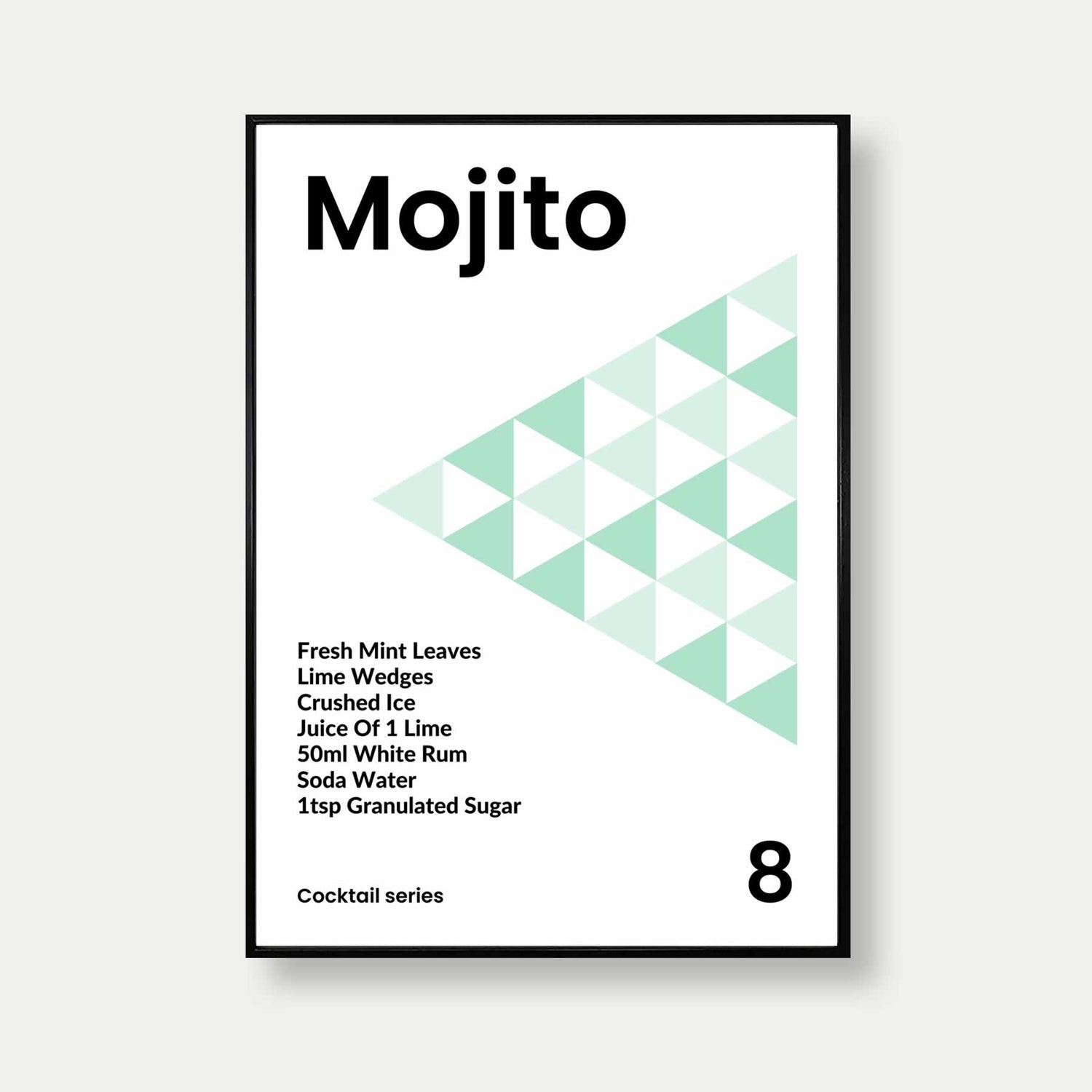 Mojito Cocktail Print