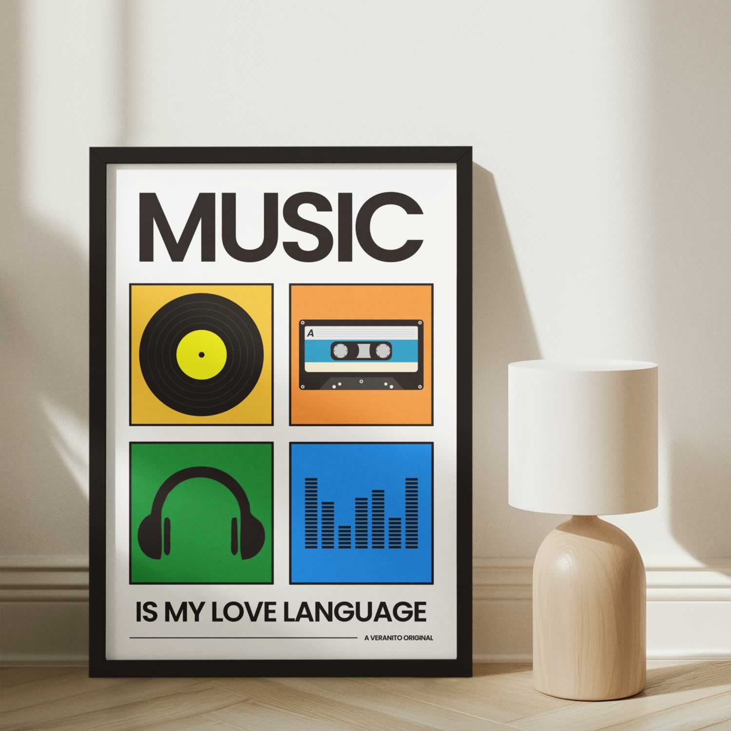 Music Is My Love Language cool Print