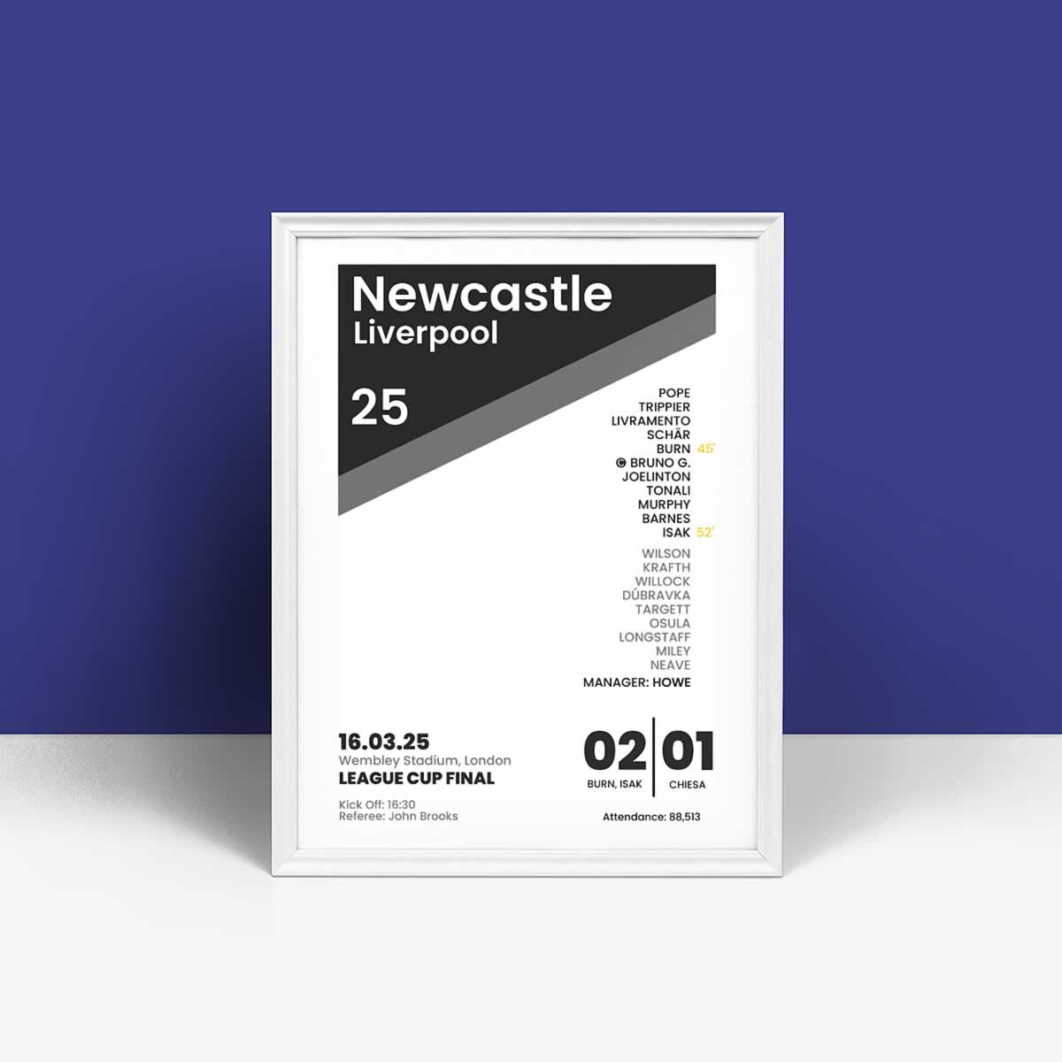 Cup Final Poster