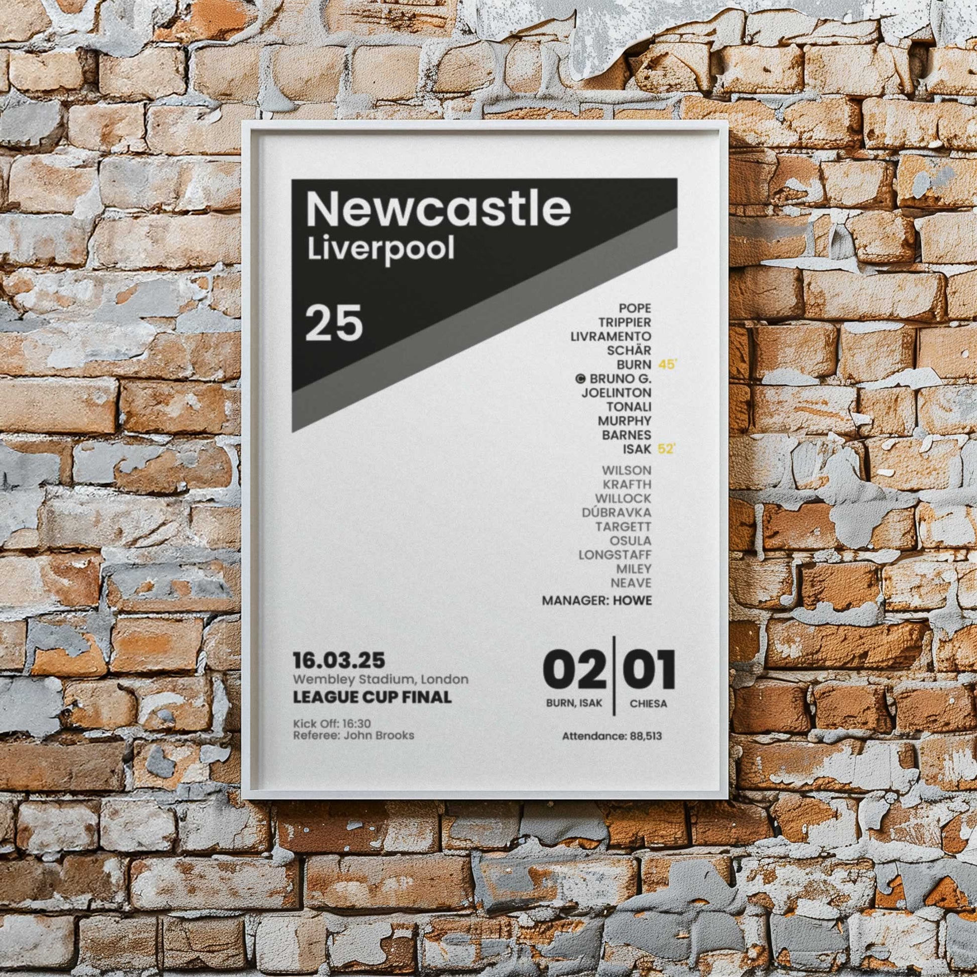 Cup Final Poster