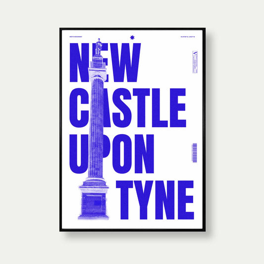 Newcastle Upon Tyne Greys Monument Art Print