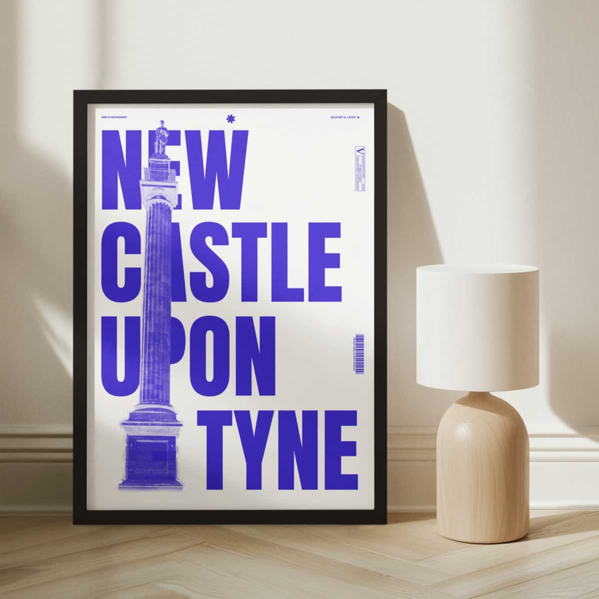 Newcastle Upon Tyne Greys Monument Wall Art