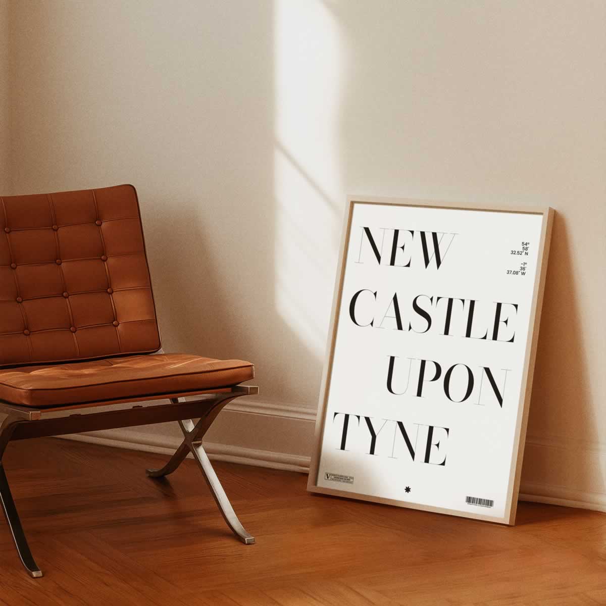 Newcastle Upon Tyne Typography Print For Your Home